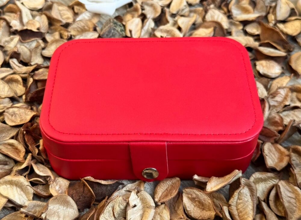 Red Medium Size Jewellery Organizer