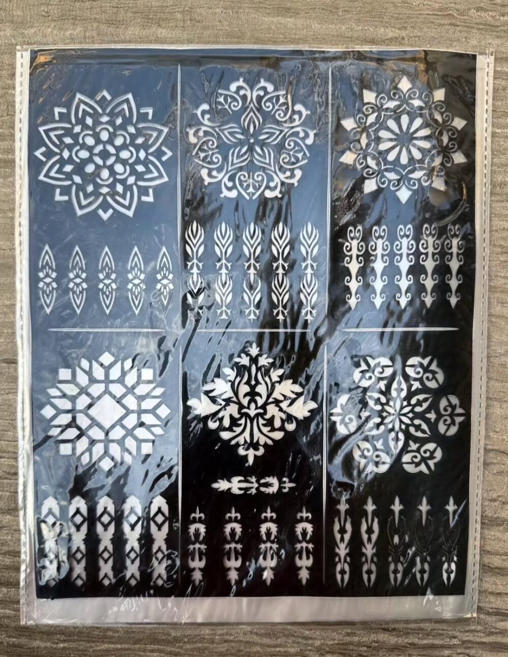 Mehndi Sticker Sheet 1