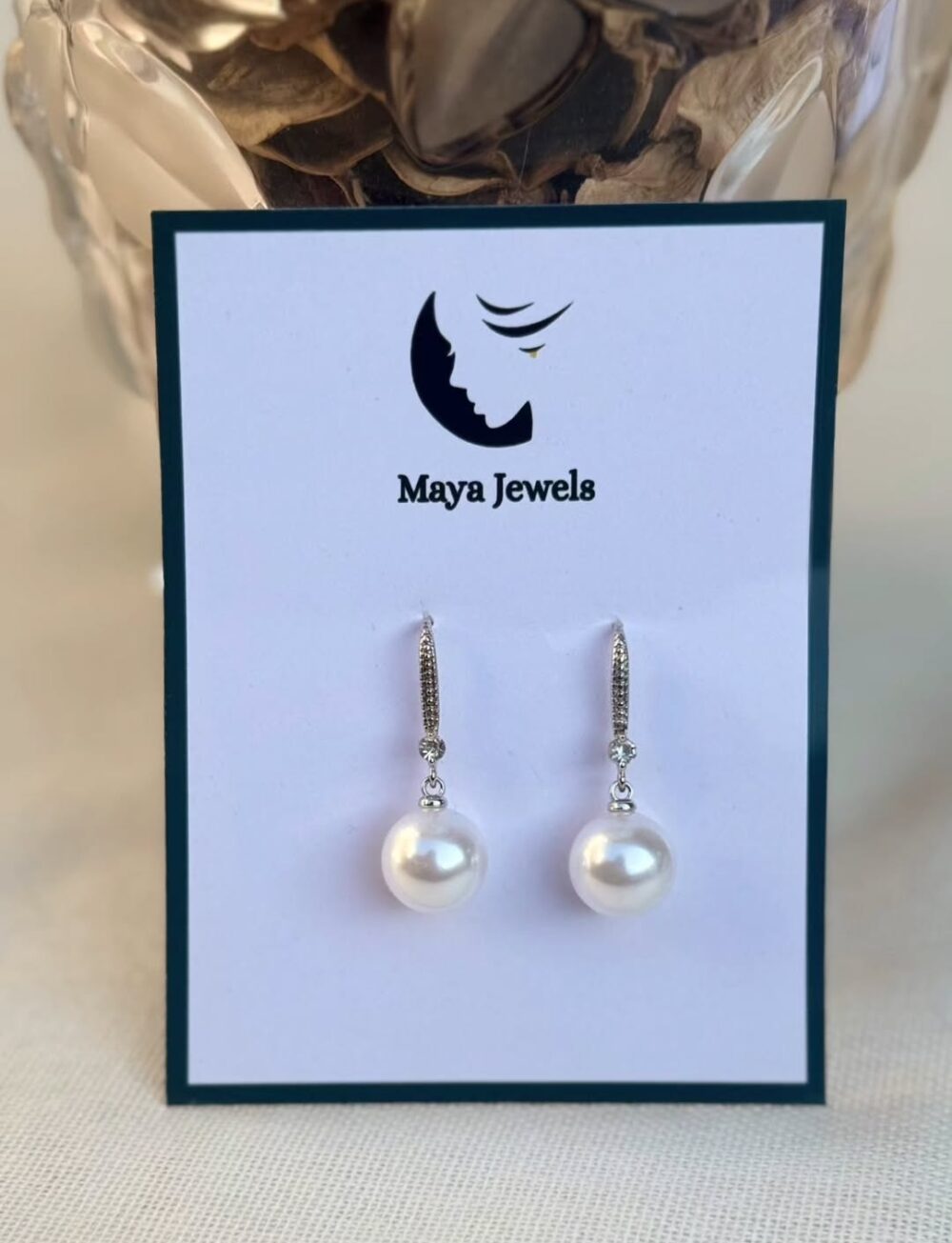 Pearl Drop Studs